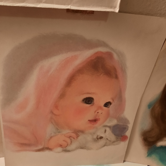 VINTAGE American beauty portraits,9 total - Picture 15 of 15